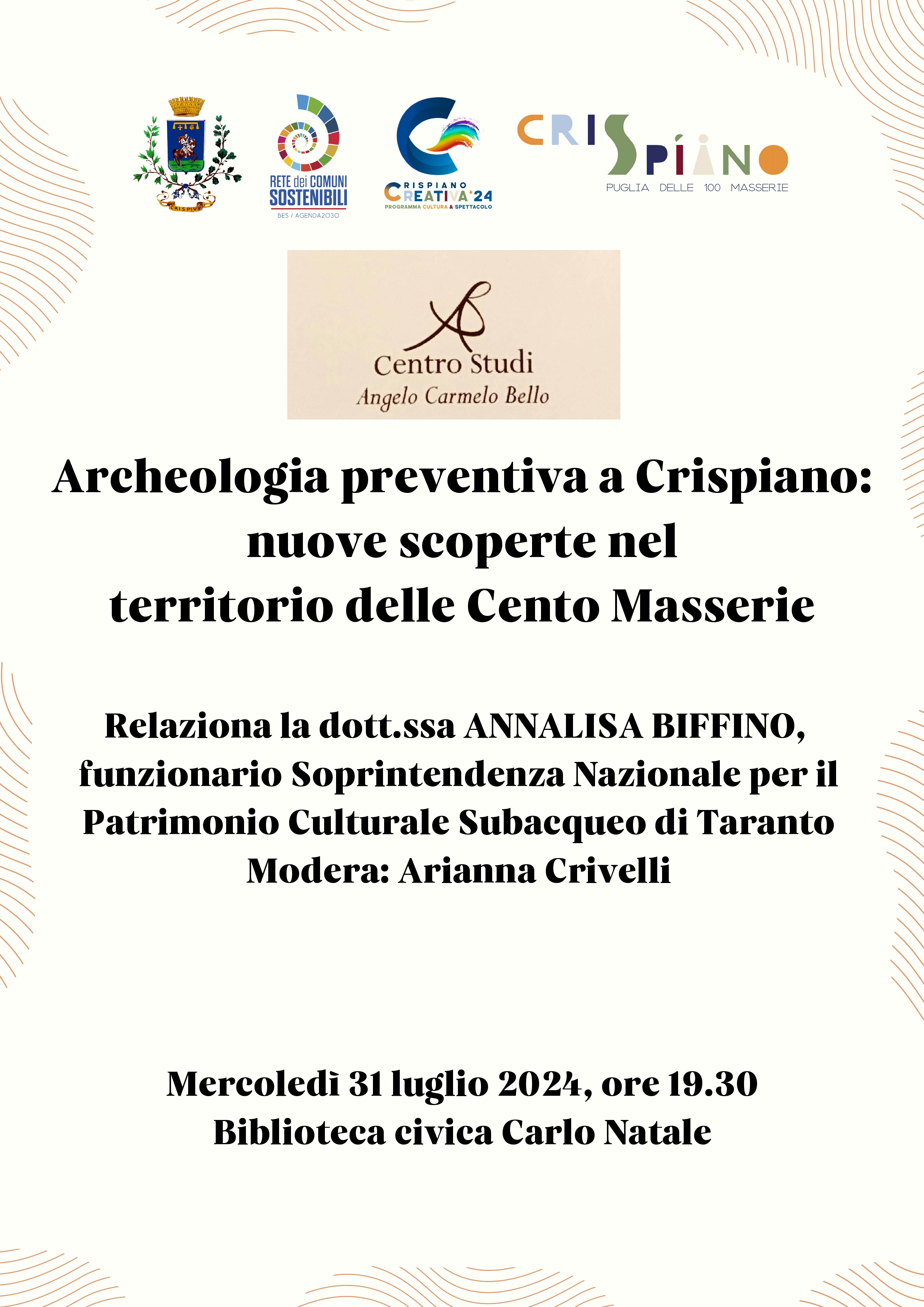 ARCHEOLOGIA PREVENTIVA A CRISPIANO